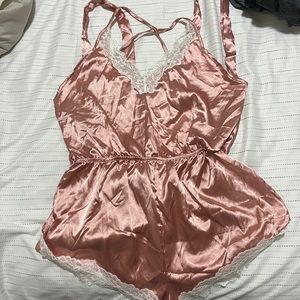 COPY - NWOT - pink sleeping onesie